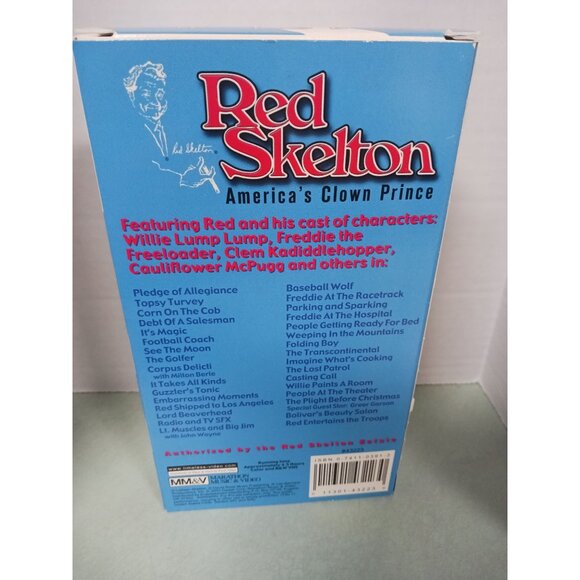 Red Skeleton America's Clown Prince VHS 2003 - Picture 2 of 6